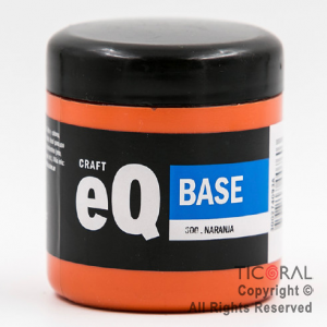 BASE ACRILICA EQ 600 NARANJA 200 CC X 3 UNIDADES